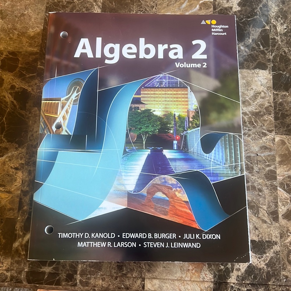 Algebra 2 Volume 2 Textbook